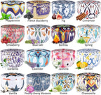 Scented Soy Wax Travel Tin Jar Candles - 2.5 OZ Gifts for Home, Mom - Christmas, Birthday, Thanksgiving, Mother's Day - 16 Pack