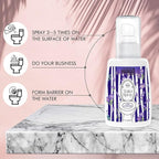 Toilet Spray 2Oz, Lavender Scent, Bathroom Deodorizer, Travel Size Air Fresheners, 2 Pack