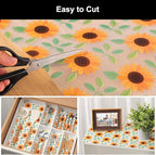 Cooyes Shelf Liner – Premium Non-Adhesive Cabinet & Drawer Liner for Kitchen – Waterproof Shelf Paper with Modern Pattern – Durable EVA Cabinet Mat – Easy to Cut