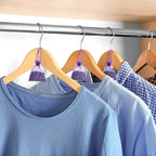 French Lavender Sachets for Drawers and Closets Fresh Scents, Set of 24, Home Fragrance Sachet for Wardrobes Closets, Purple, LV-C-24-1