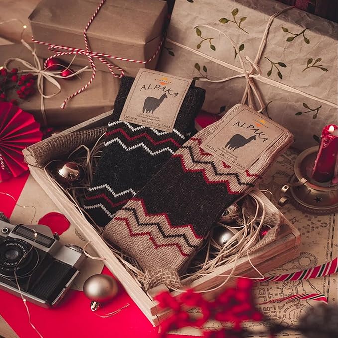 anatolian Alpaca Wool Socks Low Calf for Men Women - Warm Comfortable Everyday Casual Dress Socks