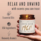 64th Birthday Gifts for Women - 'Limited Edition 1961' Soy Candle, w/Champagne on Ice I 64 Birthday Gifts for Women I 64th Gift for Her Ideas I 9oz Reusable Jar, 50Hr Burn, Made in USA