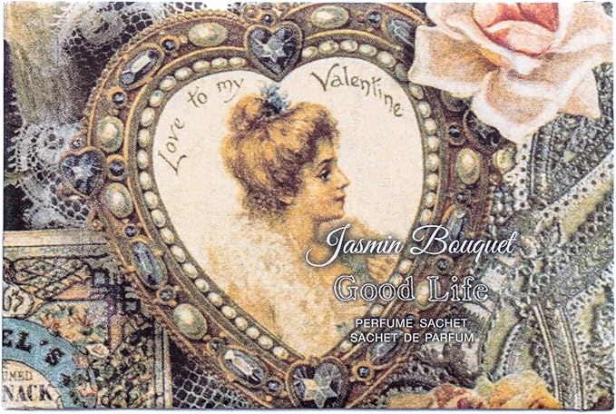 Good Life Jasmin Bouquet Scented Sachets | Designed in New Zealand | 12 Sachets – Vintage