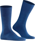 FALKE Men's Airport Dress Socks, Premium Merino Wool Cotton Blend, Sustainable Luxury, Eco-Friendly Business Casual, 1 Pair
