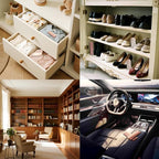 Cedar Blocks for Clothes Storage 40Pcs, Cedar Ball and Chips for Closets and Drawers,Natural Cedarwood for Closets, Fresh Scented Sachets