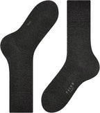FALKE Men's Tiago Dress Socks, Sustainable Cotton, Crew, 1 Pair