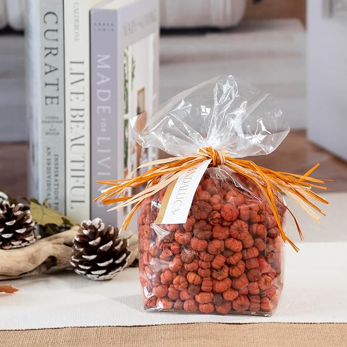 ANDALUCA Natural Vase Fillers | Fall Fragrance Scented Putka Pods Potpourri Home Décor (Putka Pods)