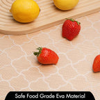 Cooyes Shelf Liner – Premium Non-Adhesive Cabinet & Drawer Liner for Kitchen – Waterproof Shelf Paper with Modern Pattern – Durable EVA Cabinet Mat – Easy to Cut