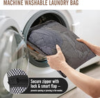 Veken 10 Set Packing Cubes for Travel Essential, Suitcase Organizer Bags in 4 Sizes, Carry-On Luggage Accessories with Large Laundry & Hanging Toiletry Bag, Must-Have for Airplane, Road Trip & Camping