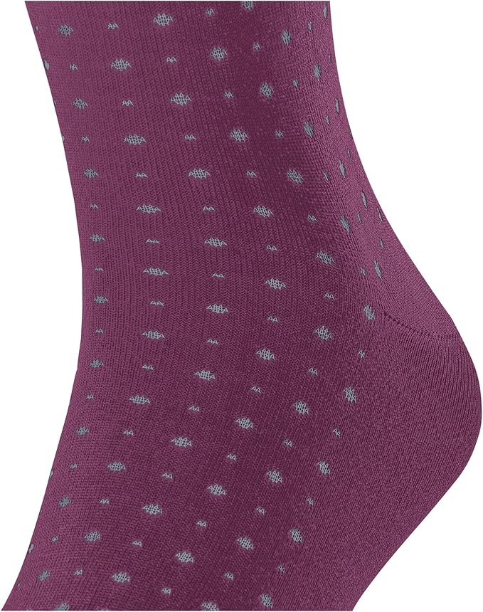 FALKE Men's Tiago Dress Socks, Sustainable Cotton, Crew, 1 Pair