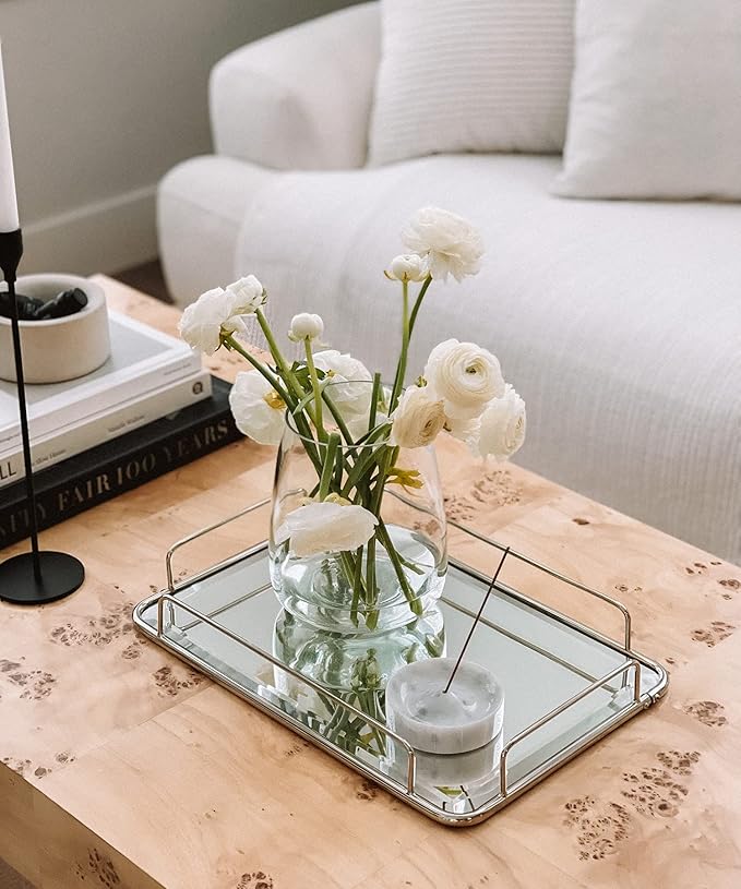 Bursera White Marble Incense Holder, Tree Planted with Every Order, Italian Carrara White Marble Tray Incense Burner, Home and Desk Incense Stick Holder and Modern Decor