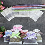 Sachet Empty Bags Linen Fabric Bags Organza Gauze Bags for Lavender, Spice and Herbs