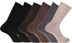 DOCKERS Men's Performance Socks - 3-Pairs and 6-Pairs Athletic and Dress Crew Socks for Men