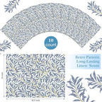 10 Sheets Drawer Liners for Dresser Scented Drawer Liners Non Adhesive Scented Paper for Fragrant Home Shelf Closet