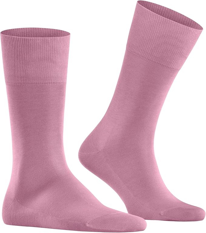FALKE Men's Tiago Dress Socks, Sustainable Cotton, Crew, 1 Pair