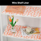 Cooyes Shelf Liner – Premium Non-Adhesive Cabinet & Drawer Liner for Kitchen – Waterproof Shelf Paper with Modern Pattern – Durable EVA Cabinet Mat – Easy to Cut