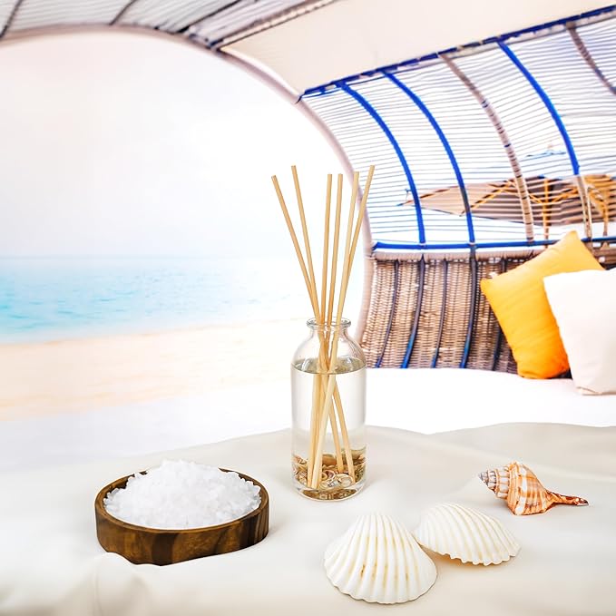 Urban Naturals Lemon Verbena Scented Oil Reed Diffuser Refill | Includes a Free Set of Reed Sticks! 4 oz.