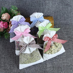 Sachet Empty Bags Linen Fabric Bags Organza Gauze Bags for Lavender, Spice and Herbs