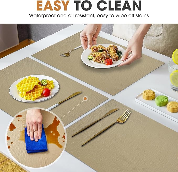 Shelf and Drawer Liner, Kitchen Cabinet Liners Non-Adhesive Thick Non-Slip Waterproof Washable Fragrant Mats Protect Dresser Shelves Cupboard Bathroom Cabinets, Beige, 18 in X 30 FT