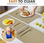 Shelf and Drawer Liner, Kitchen Cabinet Liners Non-Adhesive Thick Non-Slip Waterproof Washable Fragrant Mats Protect Dresser Shelves Cupboard Bathroom Cabinets, Beige, 18 in X 20 FT