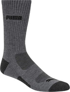 PUMA mens 6 Pack Crew Socks