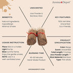 25 Bundles Unscented 2500 Wood Pulp 11'' Incense Sticks Premium Natural Uncolored (Punk Sticks) 25. Add Any Aroma Depot Fragrance Oils to Make Your own Scented Sticks.