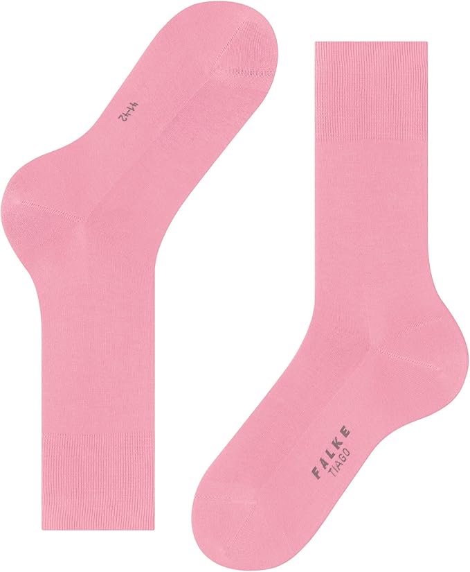 FALKE Men's Tiago Dress Socks, Sustainable Cotton, Crew, 1 Pair