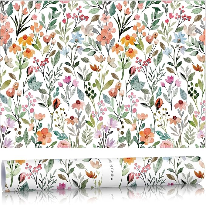 10 Sheets Drawer Liners for Dresser Scented Drawer Liners Non Adhesive Scented Paper for Fragrant Home Shelf Closet(Lavender,Colorful Pattern)