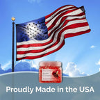 SMELLS BEGONE Odor Eliminator Gel Beads - 12 oz, Pack of 6 - Eliminates Odor in Bathrooms, Cars, Boats, RVs & Pet Areas - Air Freshener - Made with Essential Oils - Apple Cinnamon Scent