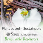 Air Scense Air Freshener Deodorizer Room Spray for Bathroom & Home, Essential Oils, Natural Vanilla - 7 fl oz (4-Pack)