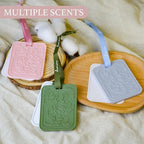 Car Air Freshener, 2 Pack Fresh Rose Scented Sachets for Closet and Drawer, Long-Lasting Home Fragrance Sachets, Car Mirror Hanging Air Freshener & Accessories