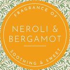 Fragrant Scented Drawer Liners in a William Morris Inspired Design | Pack of 5 Sheets | Contains Essential Oils | Made in The UK (Neroli & Bergamot)