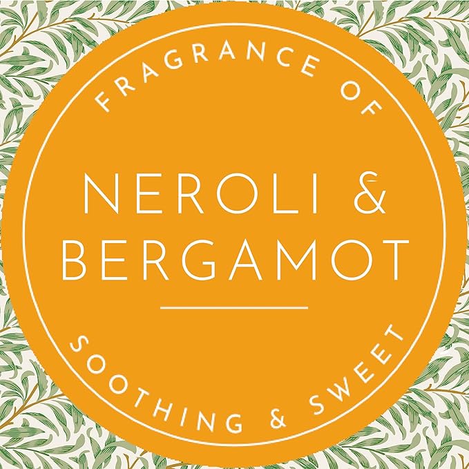 Fragrant Scented Drawer Liners in a William Morris Inspired Design | Pack of 5 Sheets | Contains Essential Oils | Made in The UK (Neroli & Bergamot)