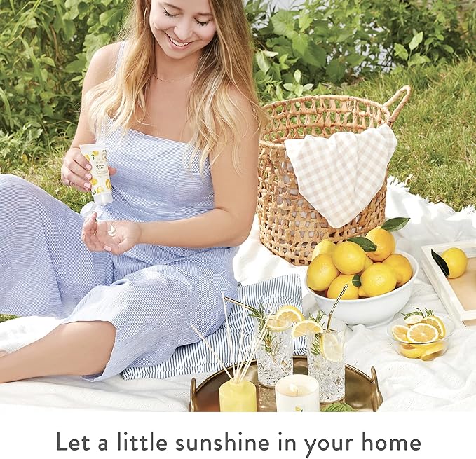 Thymes Petite Reed Diffuser - 4 Fl Oz - Lemon Leaf