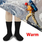 BomKinta Thermal Socks Men - Winter Warm Socks for Cold Weather Crew Socks - Cozy Soft Thick Christmas Boot Socks Size 7-11