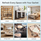 MYARO 20 Packs Fresh Linen Sachets for Drawer and Closet, Long-Lasting Sachets Bags Air Freshener Fresh Scents, Potpourri Bags Home Fragrance for Lover