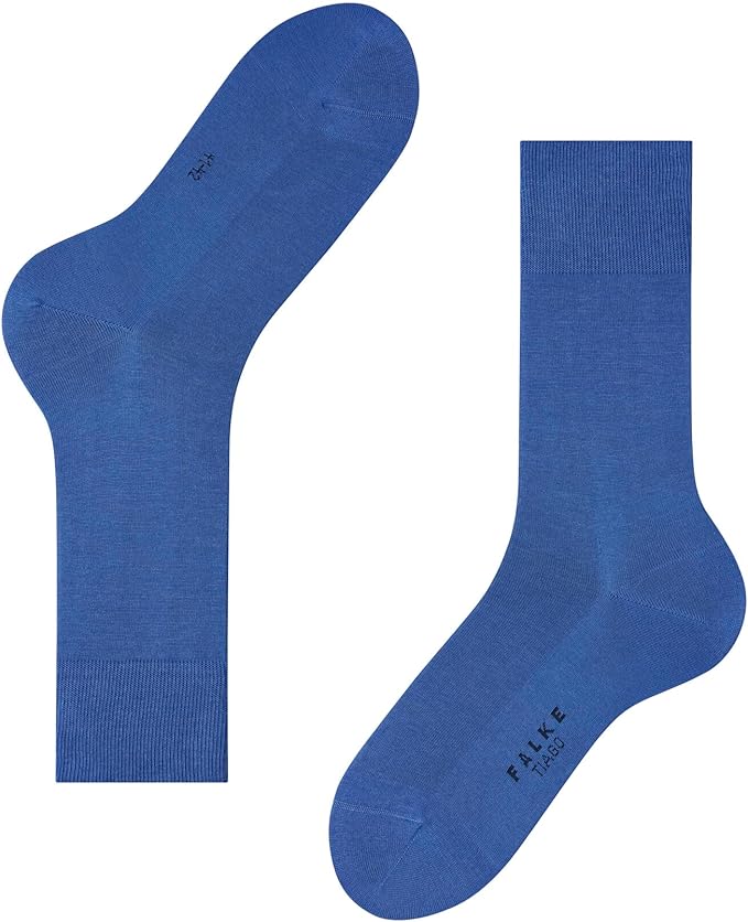 FALKE Men's Tiago Dress Socks, Sustainable Cotton, Crew, 1 Pair