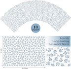 10 Sheets Drawer Liners for Dresser Scented Drawer Liners Non Adhesive Scented Paper for Fragrant Home Shelf Closet(Linen,Grass Style)