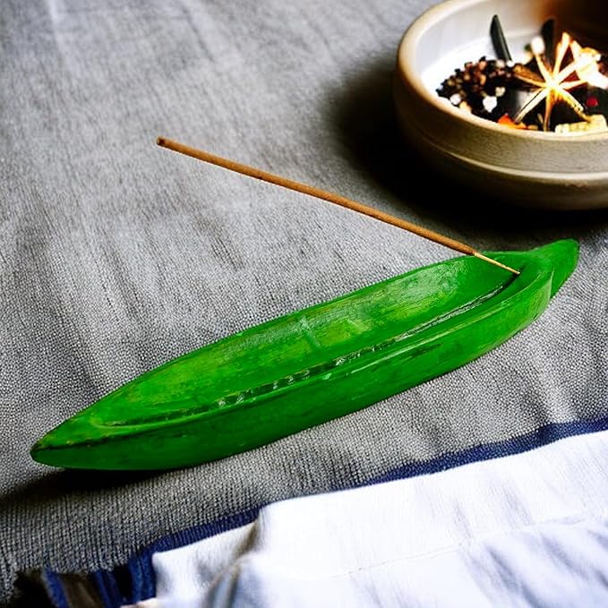 S.B ARTS Incense Holder for Sticks, Insence Stick Holder Ash Catcher for Table Decorations and Gifting - Wooden Incense Tray for Sticks - Home Decor Gifts