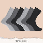 DOCKERS Men's Performance Socks - 3-Pairs and 6-Pairs Athletic and Dress Crew Socks for Men