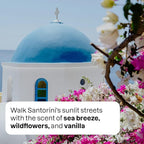 ATTITUDE Scented Room and Air Freshner Spray, for Home and Bathroom, Natural Origin Ingredients, Vegan, Floral and Sweet Scent, Santorini Bliss, 8 Fl Oz