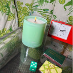 Boy Smells Mint Candle - 8.5 oz Fancy Candle with Ginger, Wild Mint, and Cedarwood- Up to 50-Hour Burn - Cotton Wick