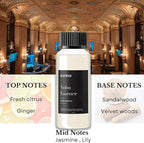 Hotel Diffuser Oil Inspired by The Nobu Hotel - 120 mL 4.06 fl oz - Essential Oil Blend Jasmine, Lilly, Sandalwood & Fresh Citrus for Aromatherapy Diffusers - Nobu Essence
