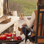 Thymes Simmered Cider Copper Candle - Warm & Spicy Apple Scented Candles for Home - Notes of Apple, Clove, and Cardamom - Luxury Gifts for Women & Men - Fall Decor (Copper Cup, 10 oz)