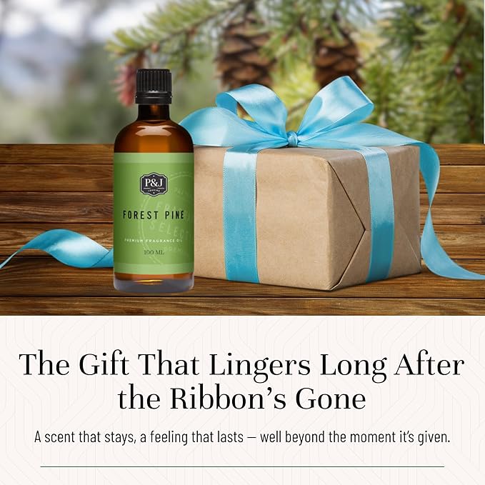 P&J Trading - Forest Pine Scented Oil 100ml - Fragrance Oil for Candle Making, Soap Making, Diffuser Oil