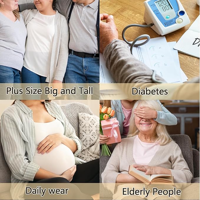 +MD Crew Socks for Men 6 Pairs, Viscose Bamboo Socks, Mens Dress Socks with Soft Cushioned, Smell Control, Black White