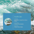 Aera Mini Pacific Surf - Essential Oil for Home – Invigorating Ocean Fragrance - Notes of Marine and Cedarwood - Scent Refill - Capsule Size Works with Mini Diffuser