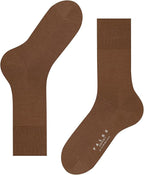 FALKE Men's Airport Dress Socks, Premium Merino Wool Cotton Blend, Sustainable Luxury, Eco-Friendly Business Casual, 1 Pair
