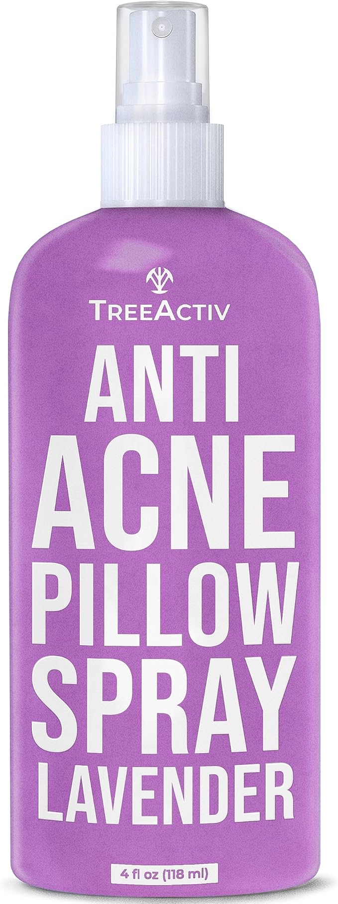 Anti-Acne Pillow Spray, 4 fl oz, Lavender Sleep Spray, Pure Lavender Essential Oil Air Freshener, Pillow Linen Spray for Bedding, Aromatherapy, 1000 Sprays