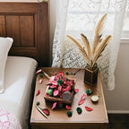 Spring Potpourri Bags, Potpourri Bowl Vase Filler, Rose Scented Dried Flowers, Home Decor Fragrance Sachet Petal, Fragrance for Bathroom Living Room Office Decorative (Rose Red)